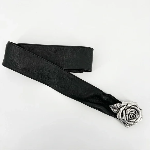 Brighton | Accessories | Brighton Soft Leather Belt Silver  display picture 3